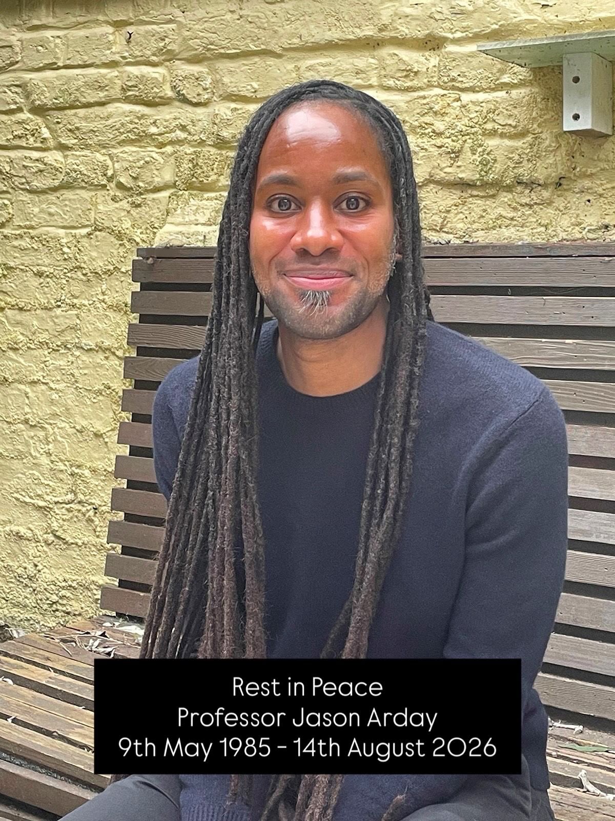 My tribute to Professor Jason Arday